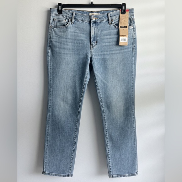 Levi's Women’s Plus Size Classic Mid-Rise Straight-Leg Jeans Size 22W M - Picture 1 of 8